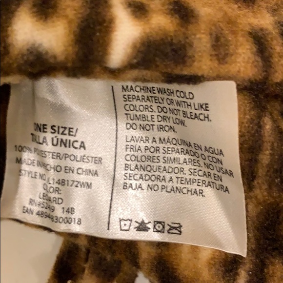 TALLA UNICA cheetah pattern beanie - Picture 3 of 3